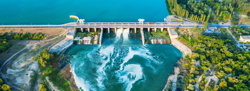 Erneuerbare Energien Wasserkraftwerk